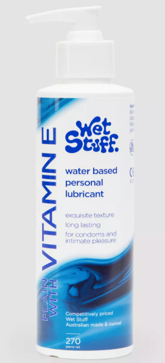 Wet Stuff Water-Based Lubricant with Vitamin E 270ml